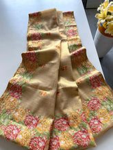Jacquard Zari Weaving Tissue Silk Saree